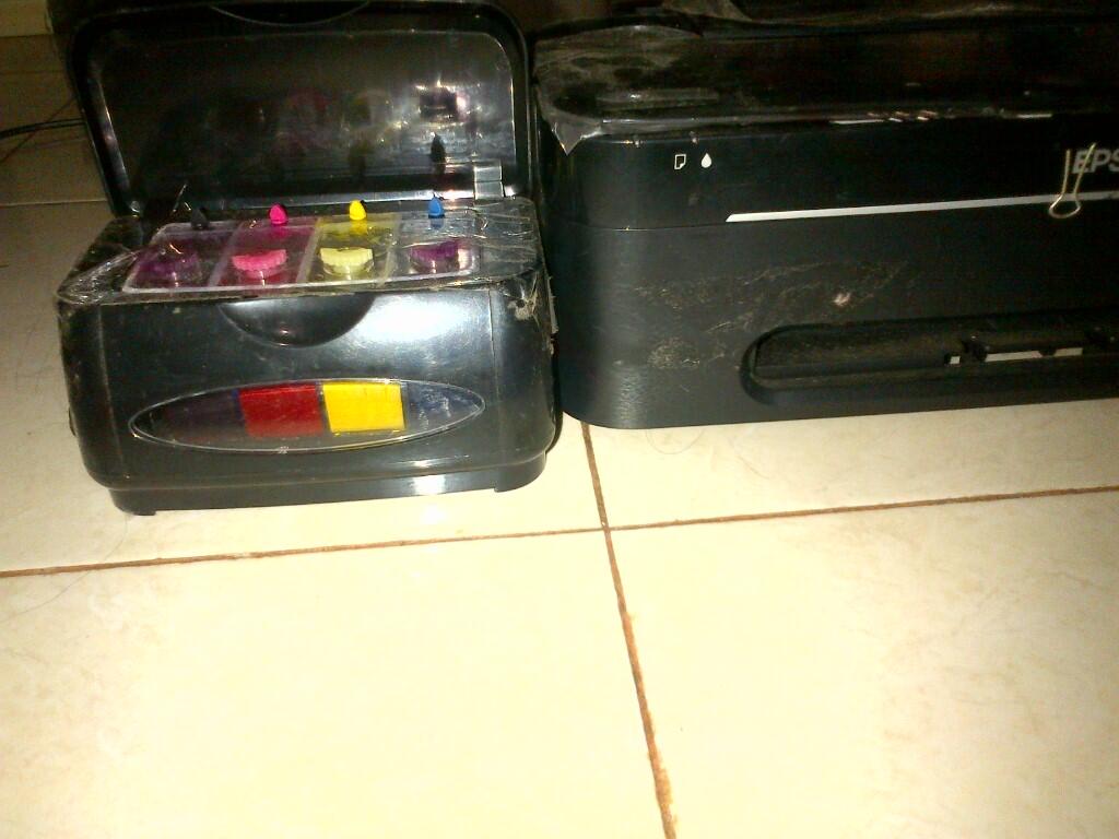 MESIN PRESS SABLON & EPSON T13
