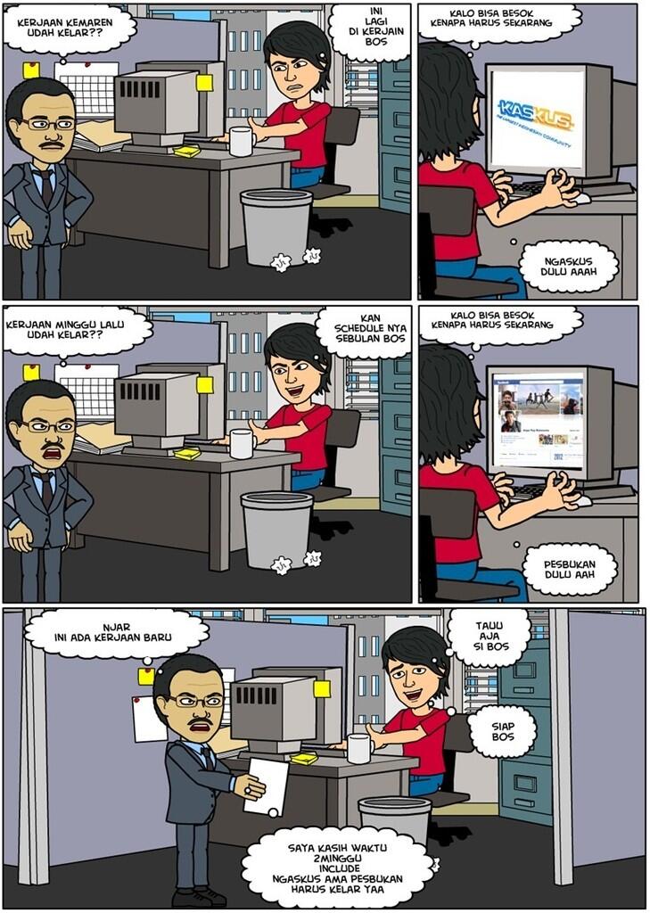 komik strip kejayusan kehidupan kantor gw dan teman sehari-hari &#91;update&#93;