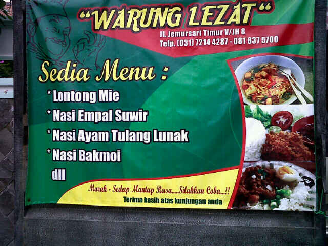 &#91;KULINER&#93; WARUNG LEZAT