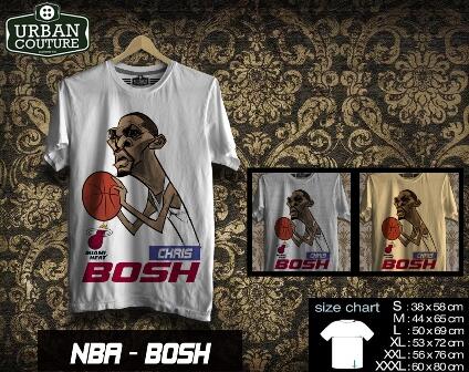T-SHIRT KAOS DISTRO NBA BASKETBALL ( MIAMI HEAT LAKERS ETC) & SLAMDUNK READY STOCK !!