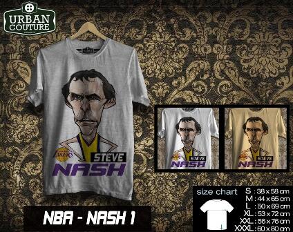 T-SHIRT KAOS DISTRO NBA BASKETBALL ( MIAMI HEAT LAKERS ETC) & SLAMDUNK READY STOCK !!