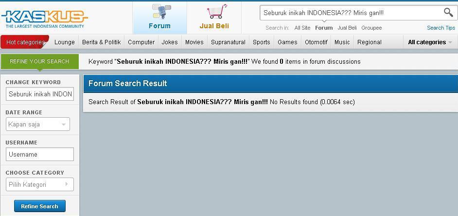 Seburuk inikah INDONESIA??? Miris gan!!!