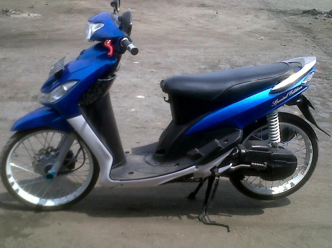 Terjual YAMAHA MIO SPORTY BLUE CW 2010 KASKUS