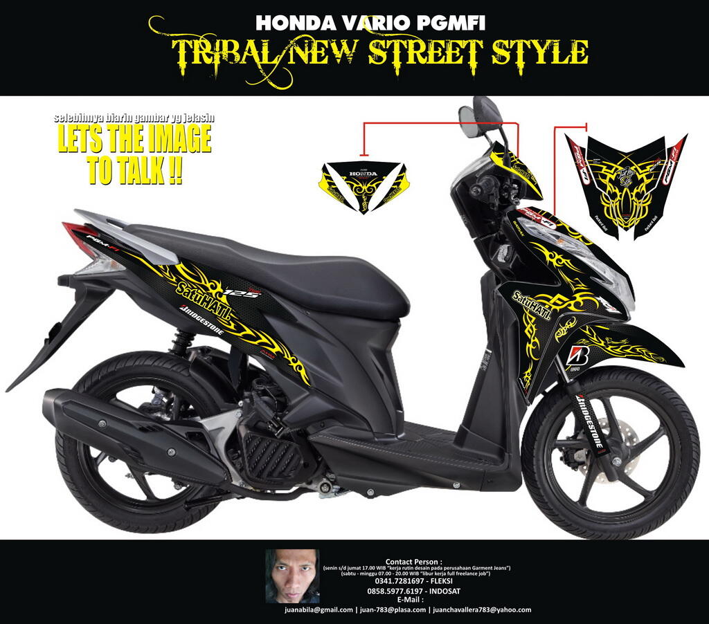 STRIPPING MOTOR DESAIN SUKA SUKA v