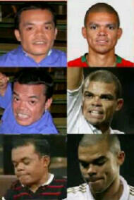 Artis Indonesia yg Mirip Pepe Real Madrid(cuma beda tinggi)