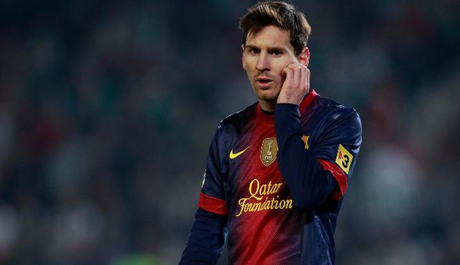 Messi Kecewa Prestasinya di 2012 (kenapa ?)