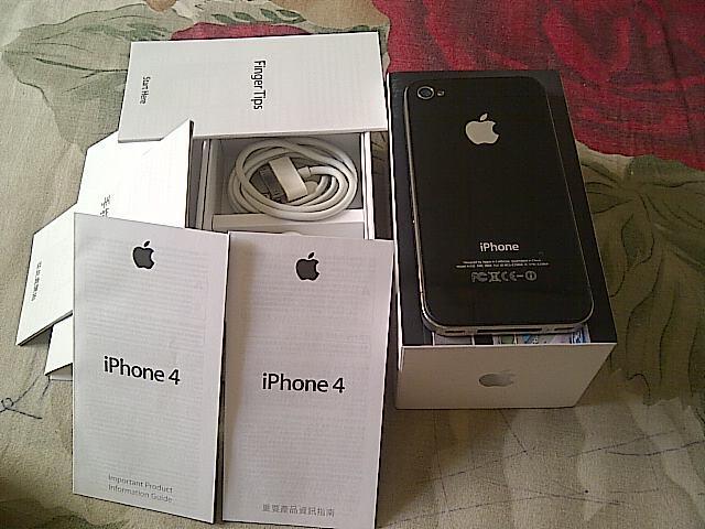 iPhone 4 16gb Black FU Mulus Murmer (Bandung)