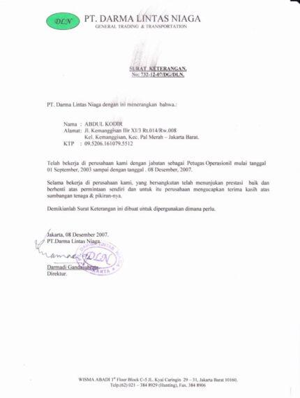 Cari kerja sbg OPS EXIM / Messenger Forwarder / EMKL / PPJK 