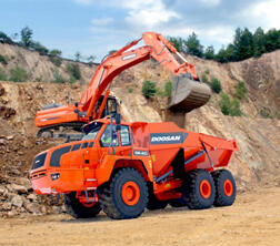 doosan excavator, WL, ADT, Product Korea terbaik