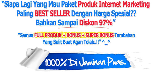Paket Produk Internet Marketing dan Forex Paling Best Seller Dengan Harga Spesial