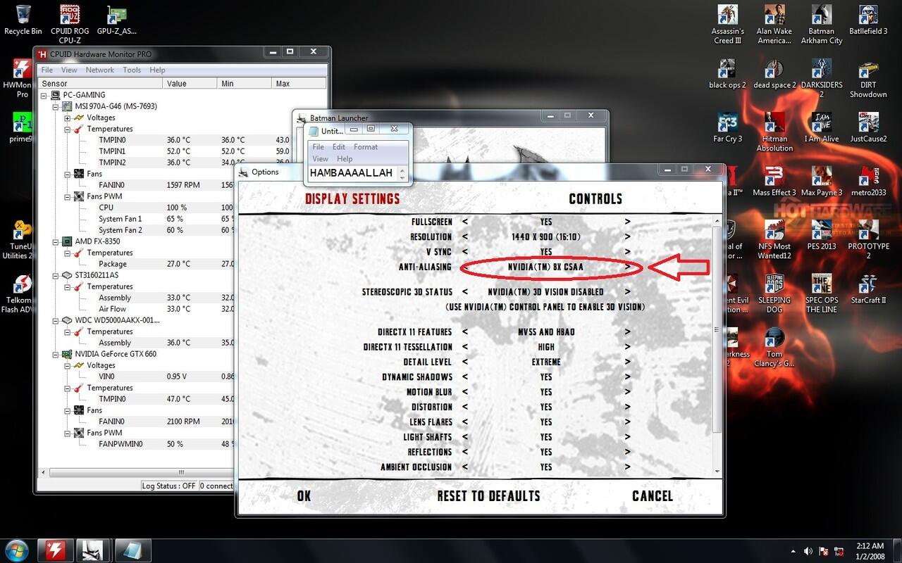 REVIEW &#91;PROCC,VGA&#93; AMD FX 8350 VISHERA OC DAILY 4.6ghz 1,42v + VGA Pixelview GTX 660 