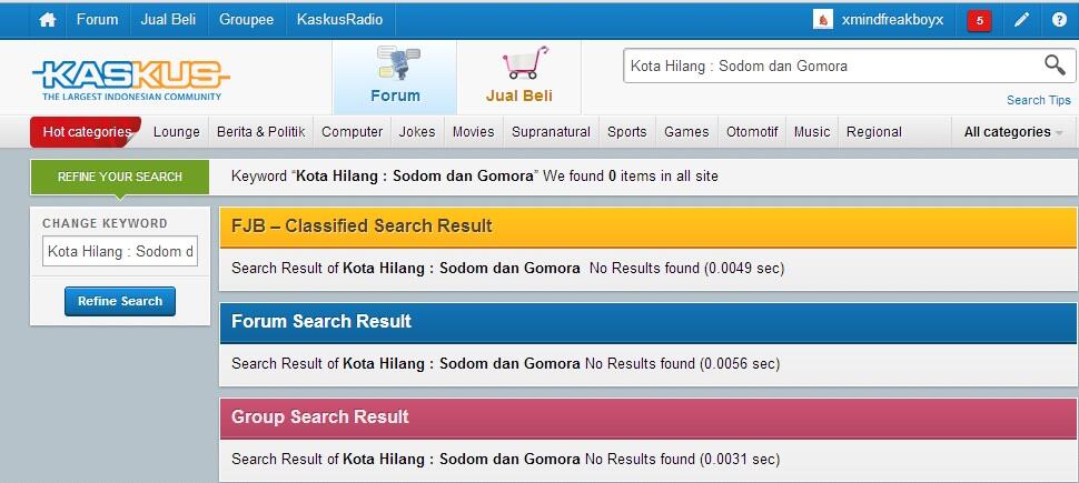 Kota Hilang : Sodom dan Gomora