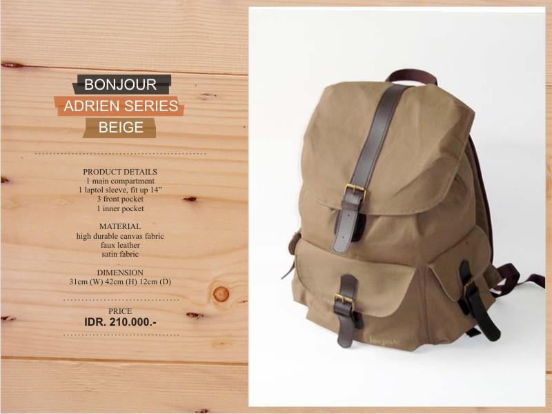 HADIRILAH PAMERAN BONJOUR BACKPACK DI UNTAR JAKARTA 31 MEI 2013