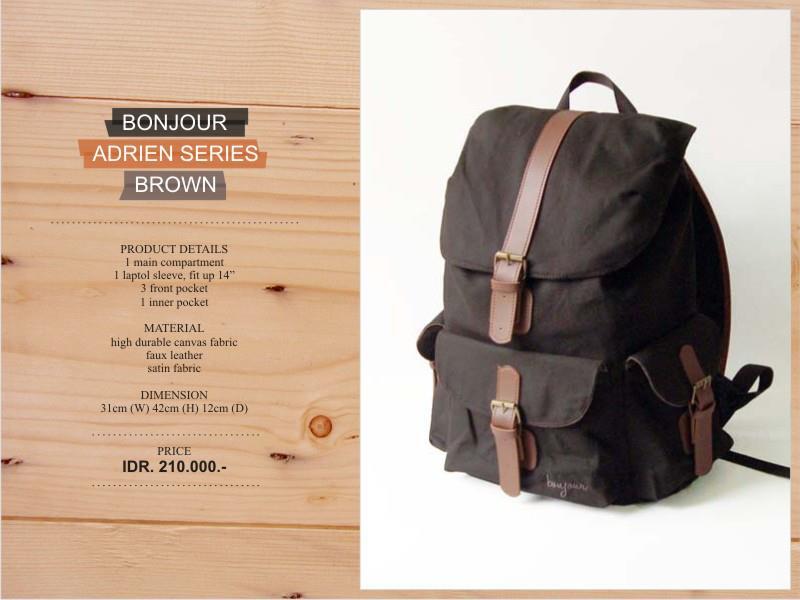 HADIRILAH PAMERAN BONJOUR BACKPACK DI UNTAR JAKARTA 31 MEI 2013