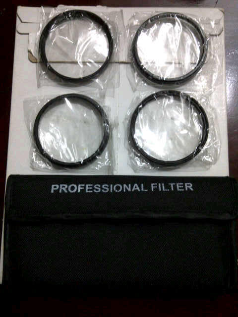 Jual murah aksesoris macro for canon ( ex tube dan filter close up)