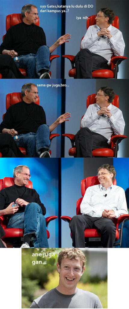  Komik Bill Gates VS Steve Job Edisi 2 Gan...