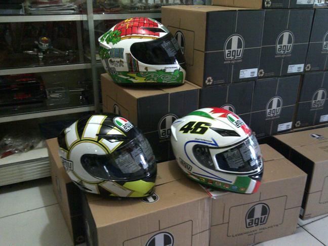 Helm AGV K3 V.Rossi (New Design il Laureato, Donkey, Valencia, Mugello Hands)TERMURAH