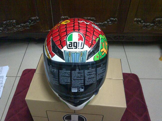 Helm AGV K3 V.Rossi (New Design il Laureato, Donkey, Valencia, Mugello Hands)TERMURAH