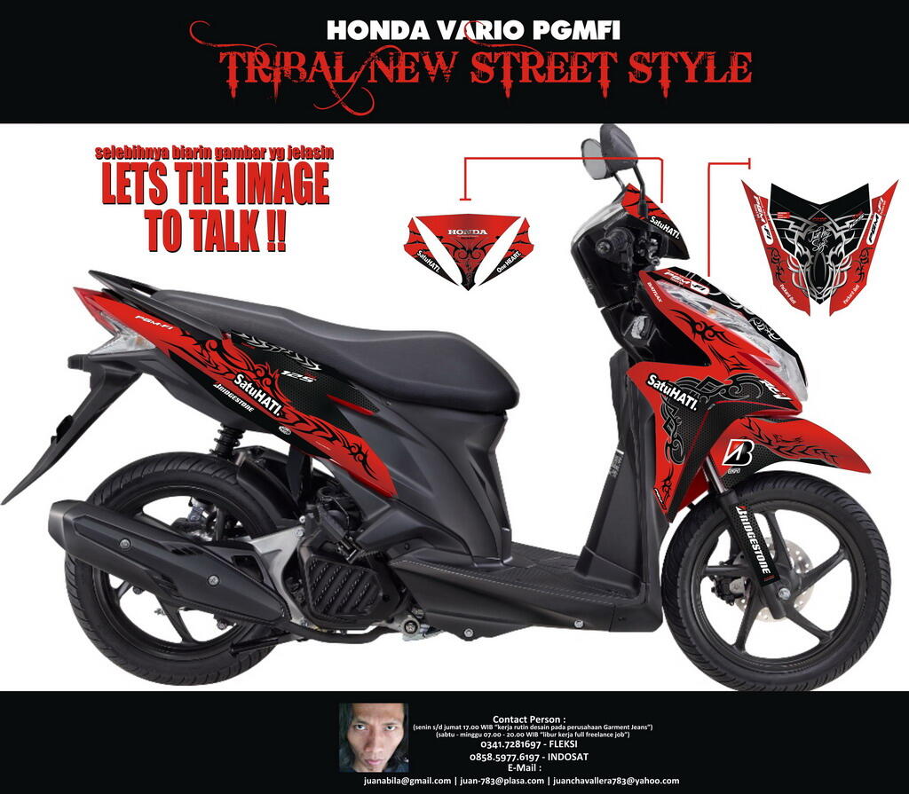 STRIPPING MOTOR DESAIN SUKA SUKA v