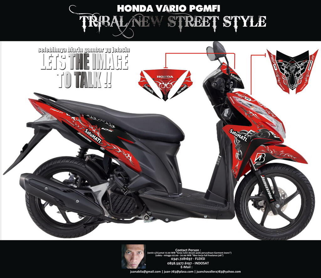 STRIPPING MOTOR DESAIN SUKA SUKA v
