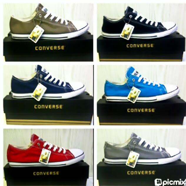 WTS CONVERSE ALL TYPE | 99% Like Ori + box ori - TERMURAH SEKASKUS - DROPSHIP RESEL W