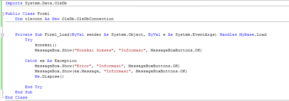 Vb.Net pada Windows 7 / windows 8