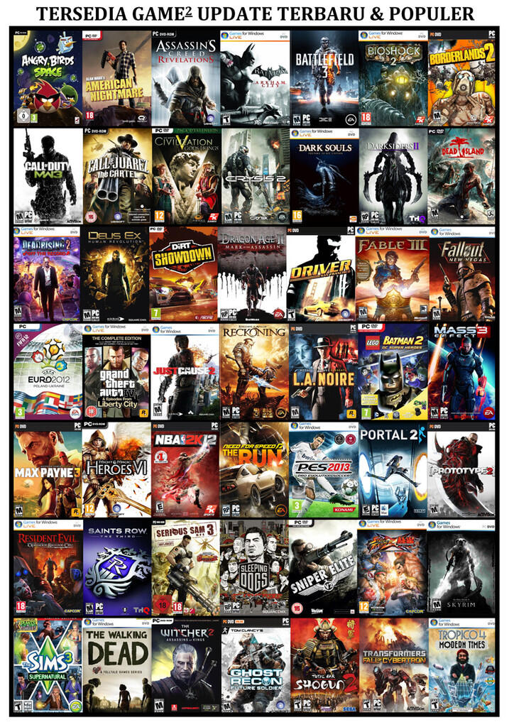 Pc game rp.2500>>termurah<<terupdate<<terpercaya>>open 24 jam<<the best