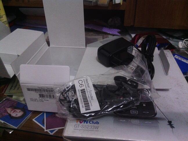 Samsung COCONUT BLACK FULLSET MALANG