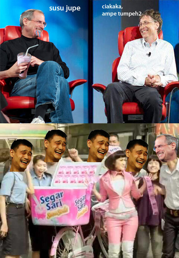  Komik Bill Gates VS Steve Job Edisi 2 Gan...