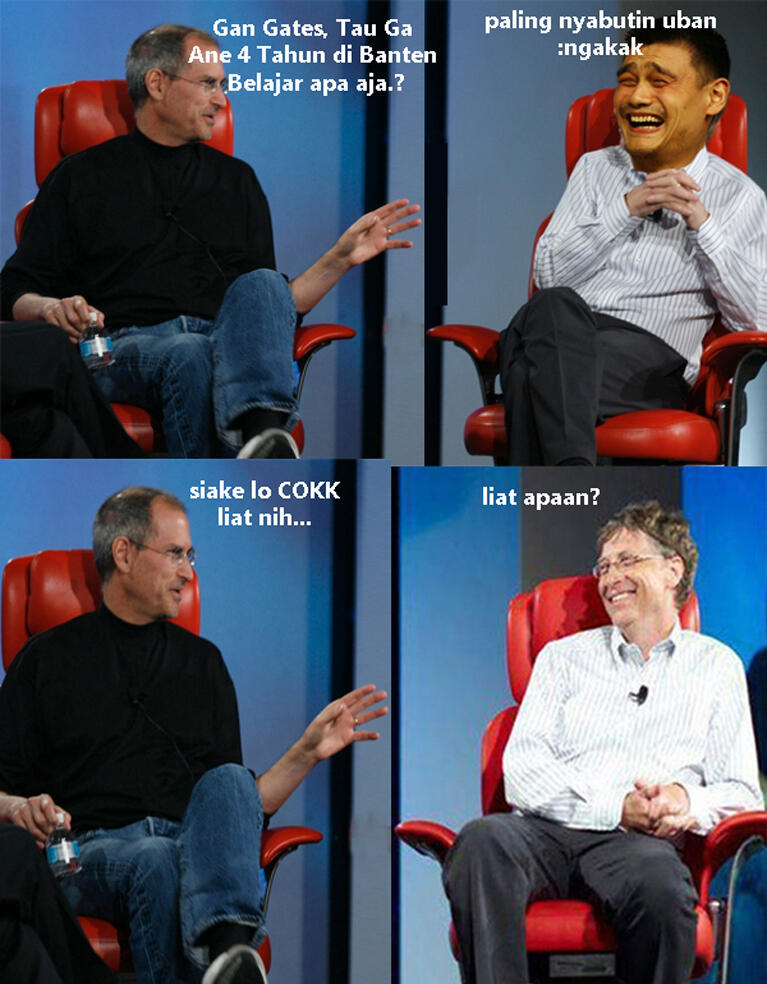  Komik Bill Gates VS Steve Job Edisi 2 Gan...