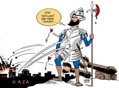 12 Karikatur Yang Membombardir Israel Di Mata Dunia