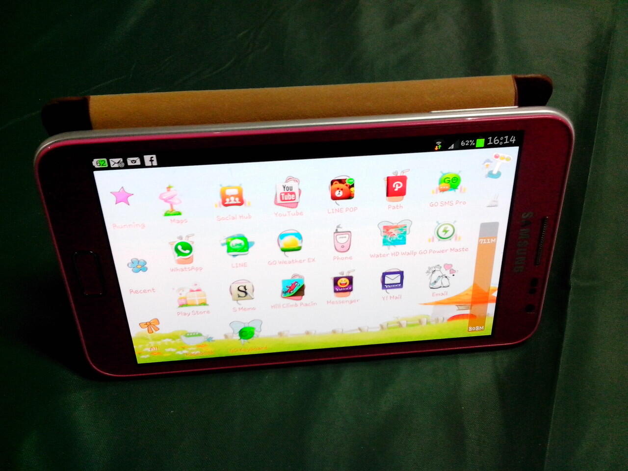 iPhone 4S dan Galaxy Note Garansi 2 thn (Ex Pemakaian Cewe), Pemakaian 1 Bln
