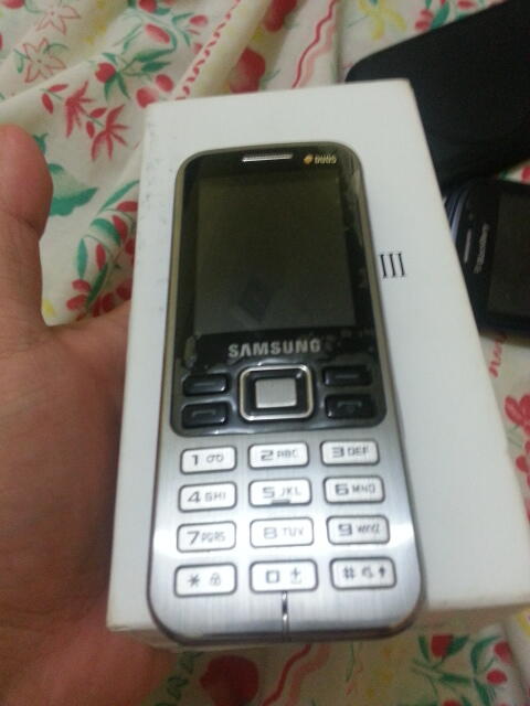 samsung GT-C3322 dual ON simcard GSM jual cepat