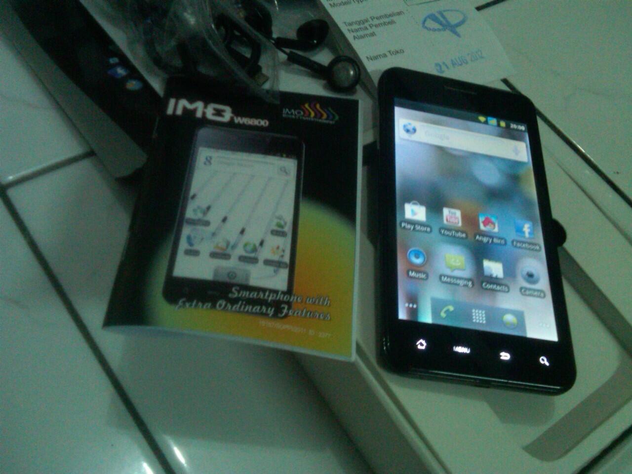 IMO W6800 MEMO