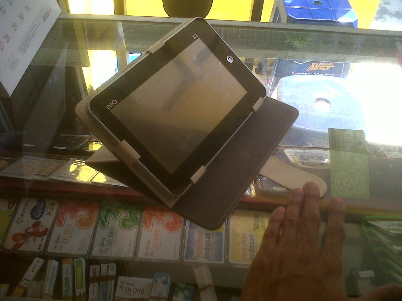 ANTI GORES Bening Clear Mirror spy glear Blackberry BB Samsung Nokia Tablet Freongkir