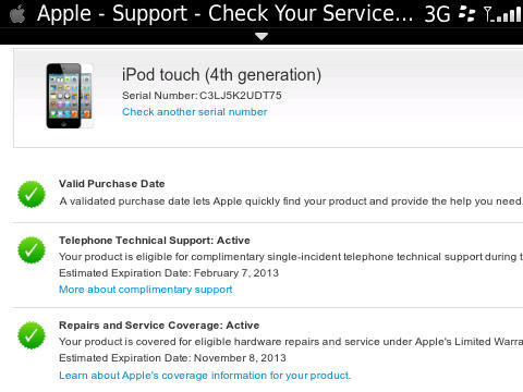 JUAL IPOD TOUCH 4 GEN 8GB BLACK FULLSET GARANSI PANJANG