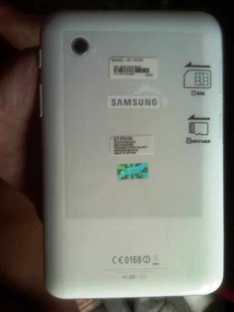 Samsung Galaxy Tab GT-P3100 White Putih Bandung