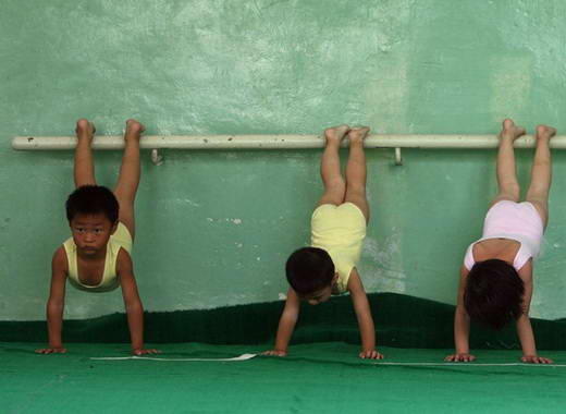 Mereka Dididik Menjadi Seorang Atlet Sejak Kecil