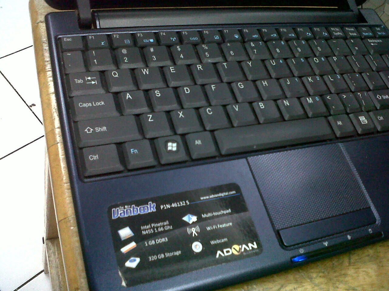 ADVAN VANBOOK PIN-46132S-320GB,MURAH MERIAH