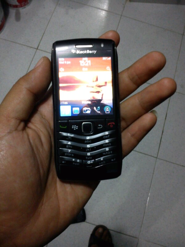 bb/blackberry pearl 9105 mulus fullset bandung