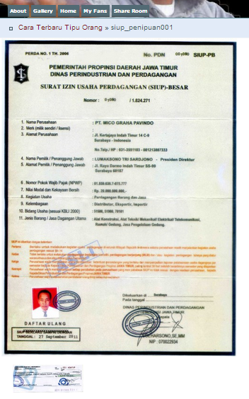 Modus Penipuan Cek dan SIUP Bernilai Miliaran Rupiah