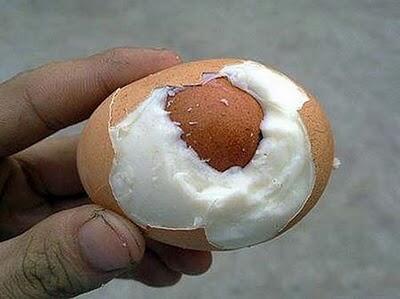 ANEH,TELUR KOK DALAM TELUR ???