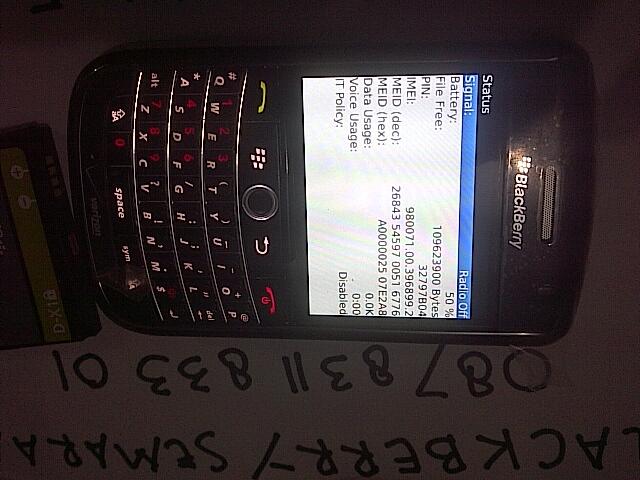 Blackberry Tour 9630 NEW data/voice ussage 00 PASTI MURAH COD Semarang