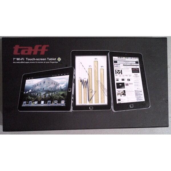 TABLET ANDROID TAFF LIGHT TAB E72 OS GINGERBREAD 2.3