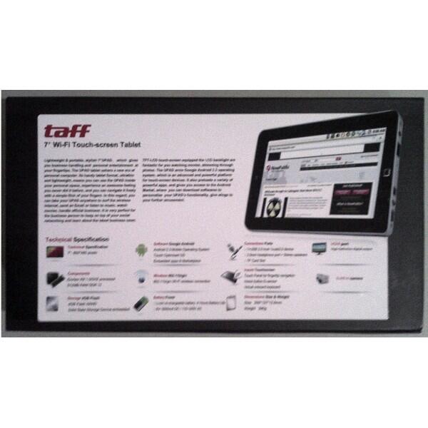 TABLET ANDROID TAFF LIGHT TAB E72 OS GINGERBREAD 2.3