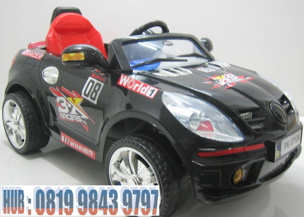 Terjual Mobil  Mainan  Aki PLIKO PK8718N X 3 RACERS HARGA  Rp 