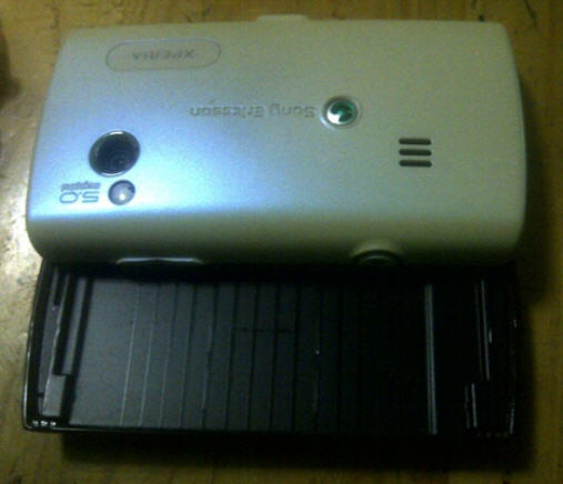 xperia X10 mini pro black 2.1