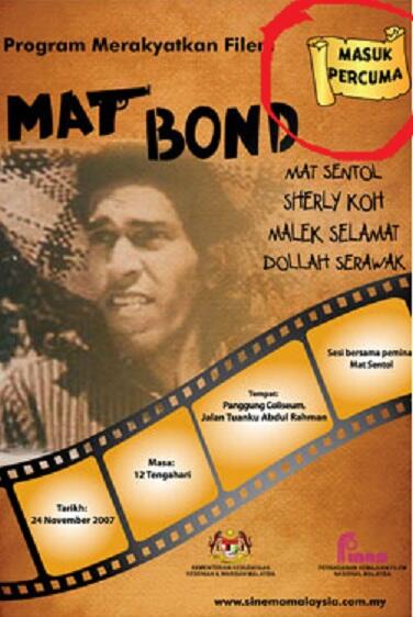 MAT BOND agen spionase MALAYSIA, JAMES BOND mah LEWAT ! ! !