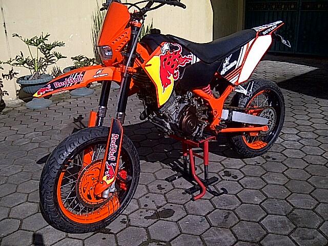 Terjual Satria  FU  2005 supermoto trail  Bandung KASKUS