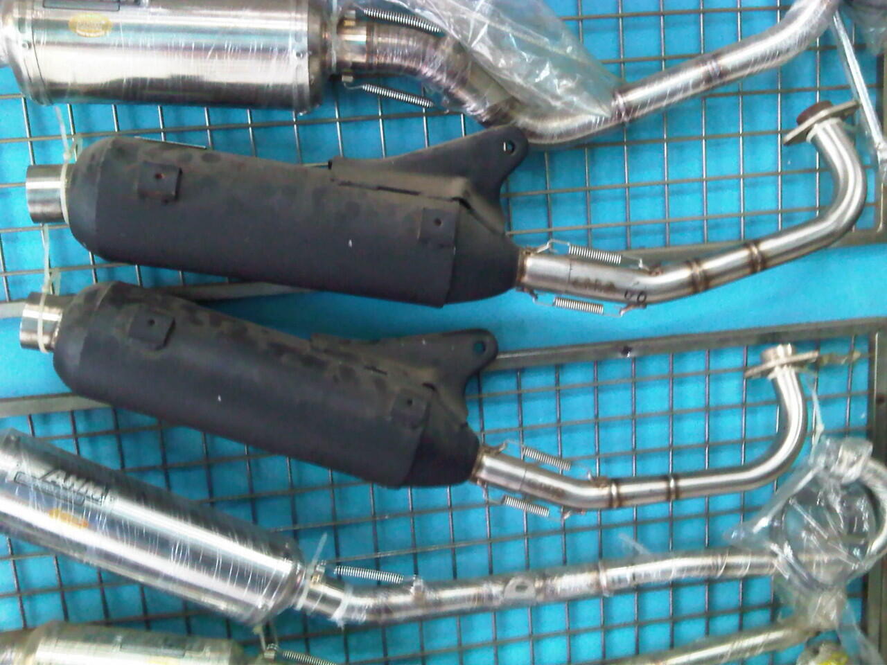 knalpot racing & "standaran" made by cha thailand